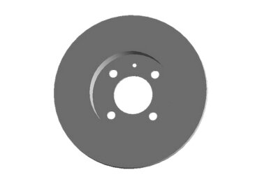 Диск тормозной передний Chery Amulet