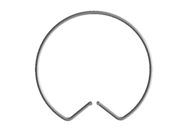 Пружина фиксатор диска сцепления Chery Amulet KLM