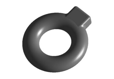 Подвес глушителя (кольцо) Chery Amulet KLM