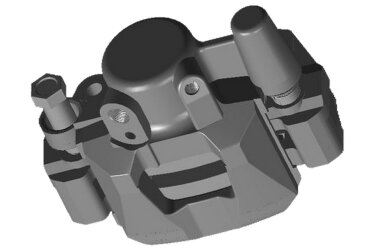 Суппорт задний R Chery Cross Eastar