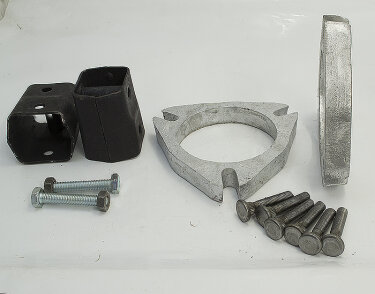 Проставки увеличения клиренса (компл. 4 шт) Chery Forza АП Україна