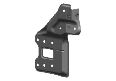 Панель радиатора L Chery Kimo