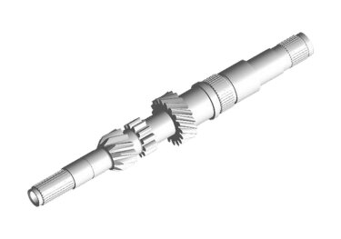 Вал КПП первичный Chery Amulet