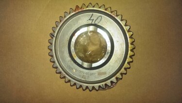 Шестерня 1-й передачи вала вторичного JAC 1020