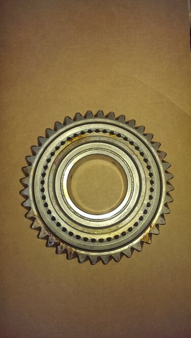 Шестерня 1-й передачи вала вторичного JAC 1020