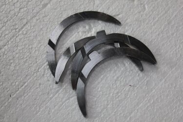 Полукольца вала коленчатого FAW 1031 (2.54)